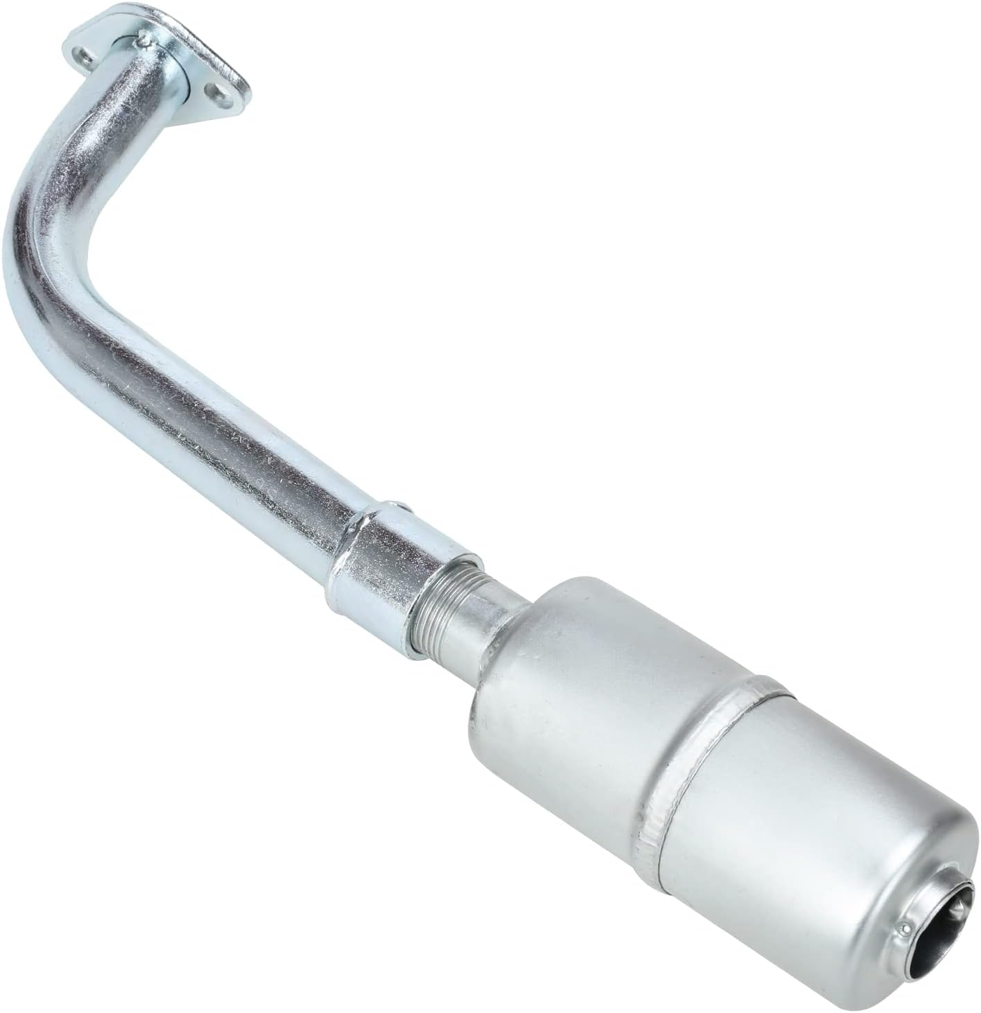 GREHUA Upgrade Exhaust Pipe Muffler Jet Kit with Heat Shield Protection for Non Hemi Predator 212cc 196cc 6.5hp GX160 GX200 Baja Warrior MB200 CT200U