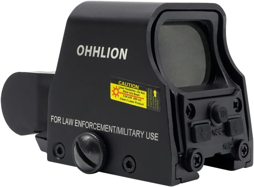 553 Metal Holographic Bright Green & Red Dot Sight Scope Pack of 2
