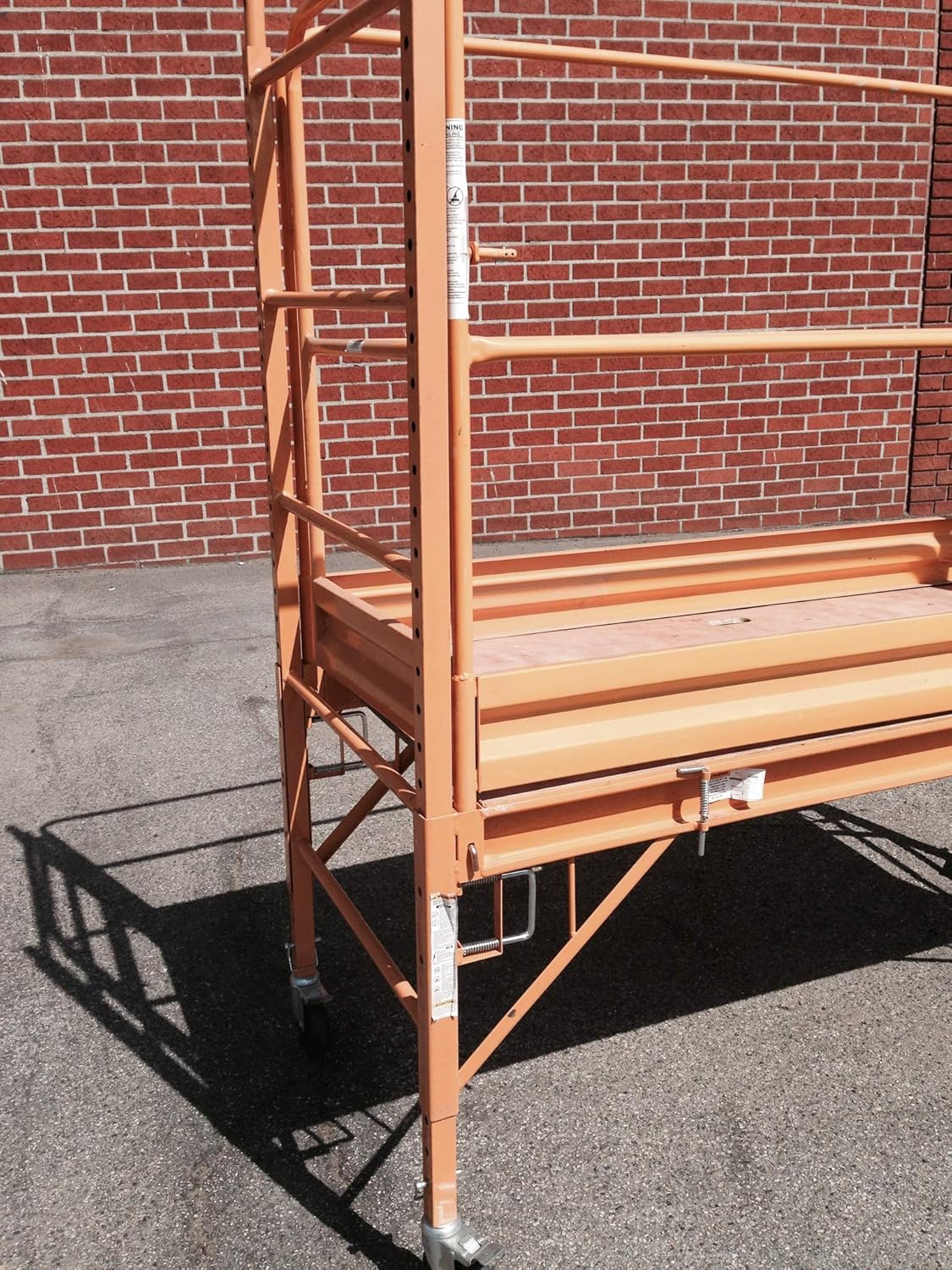 CBM Scaffold 6 Feet Scaffolding Guard Rail System. AKA CBM. Perry. Baker, Utility Tower Guard Rail