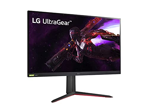 LG 32GP750-B 32 Inch QHD (2560 x 1440) IPS UltraGear Gaming Monitor with 1ms (GtG) and 165Hz Refresh Rate