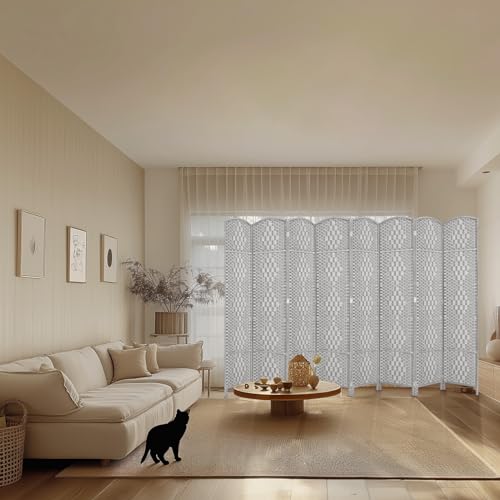 Room Divider, Room Dividers and Folding Privacy Screens, 16in Privacy Screen, 6 Panel Temporary Wall Partitions, 6ft Space Separation Panel Screen