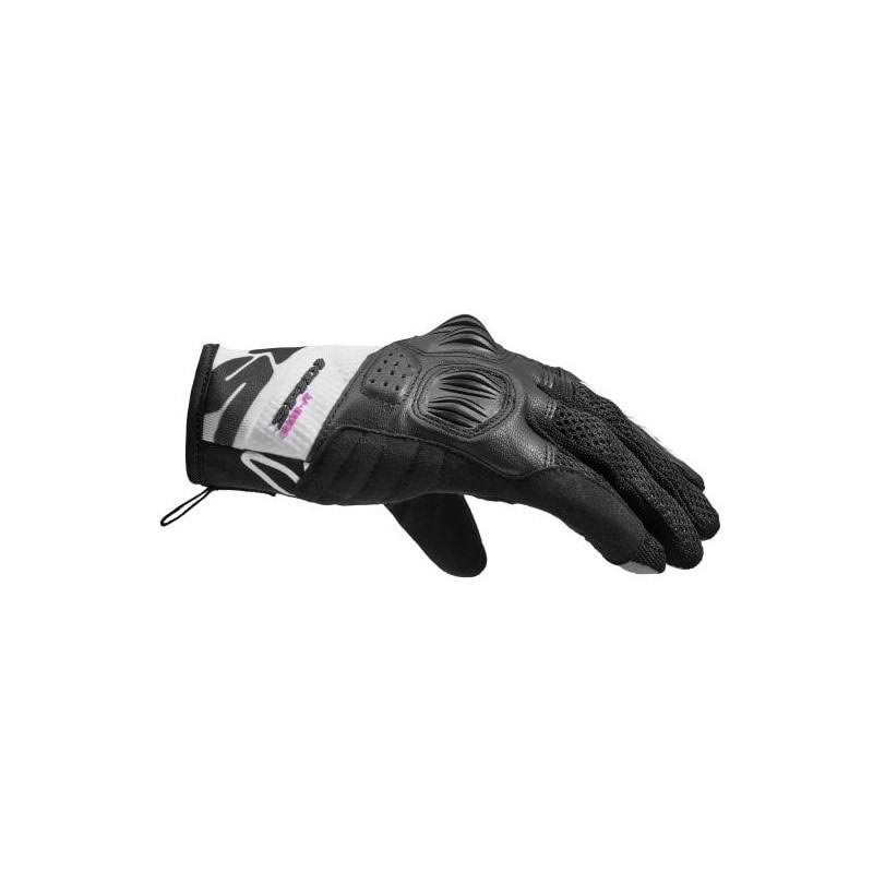 Spidi Flash-R Evo Lady Gloves Black-White Xs