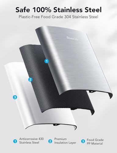 GoveeLife Smart Ice Maker Machine Countertop with Self Cleaning, Voice Remote, 26lbs in 24Hrs, 9 Ice Cubes in 6 Minutes 3 Sizes