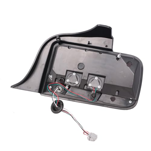 LED Tail Lights Assembly Compatible with 2005 2006 2007 2008 2009 Ford Mustang Rear Taillights Brake Lamp, Black Housing Clear Lens
