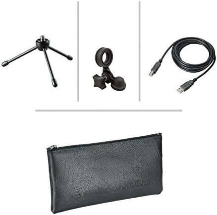 Audio-Technica AT2020USB+ Cardioid Condenser USB Microphone (Renewed)