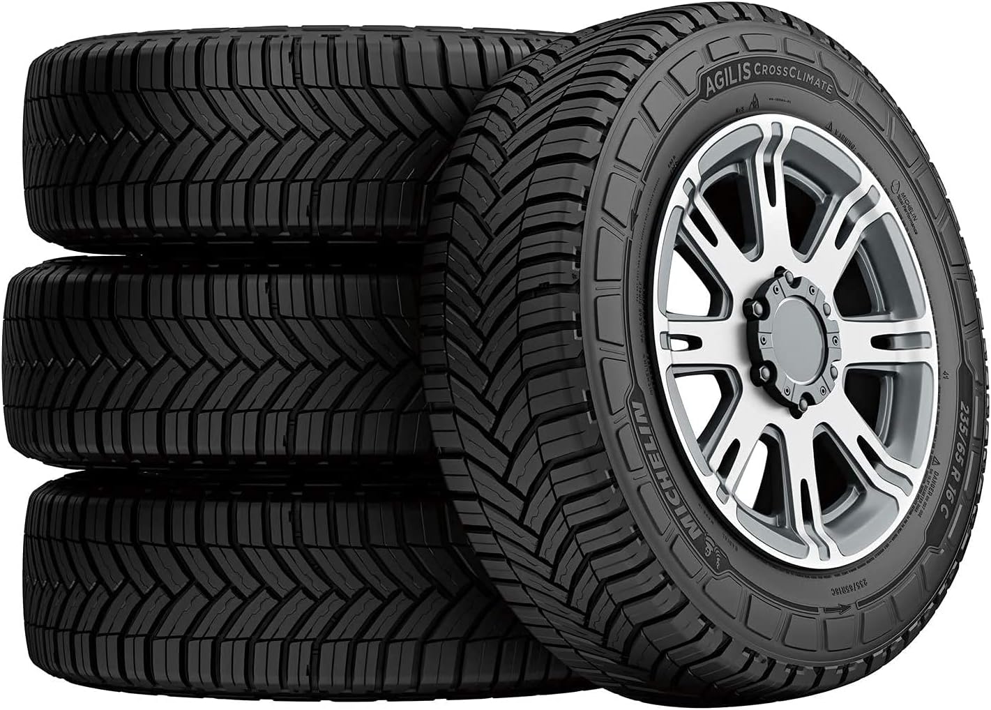 MICHELIN Agilis CrossClimate All-Season Radial Car Tire for Commercial Vehicles; LT235/80R17/E 120/117R