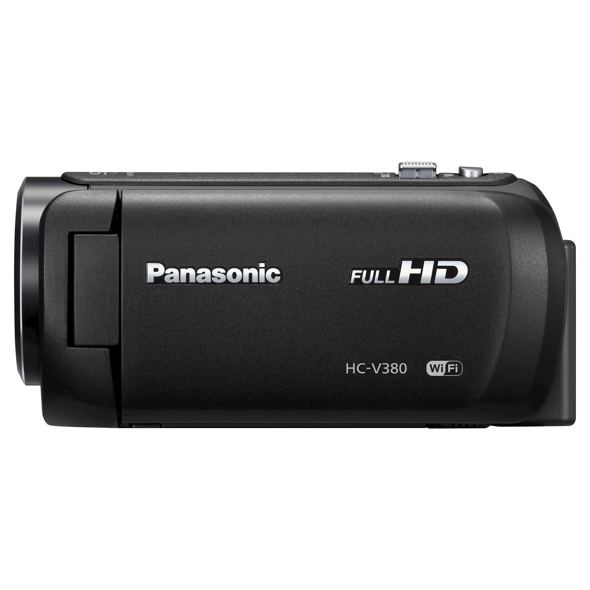 Panasonic HC-V380 2.51 MP Camcorder - 1080p