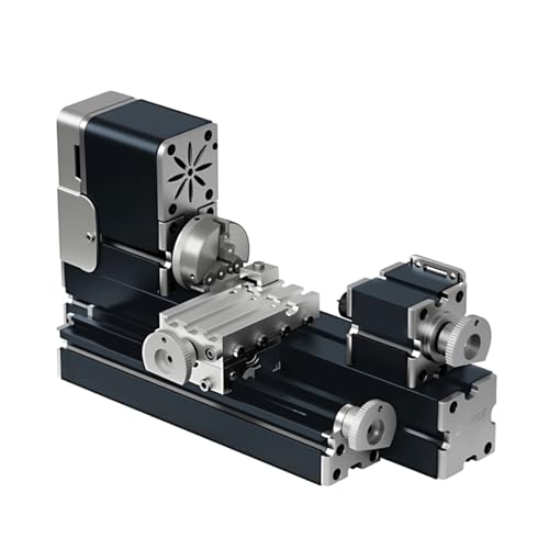 All-metal Miniature Lathe 36W 20000rpm Didactical Mini metal Lathe Machine for Hobbyist Woodworking Craft
