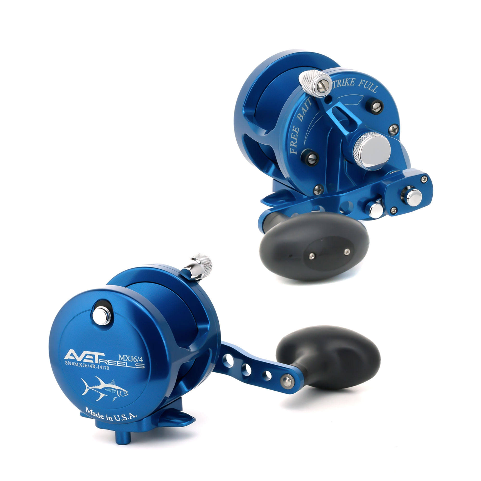 Avet MXJ 6/4 2-Speed Lever Drag Casting Reel - Black