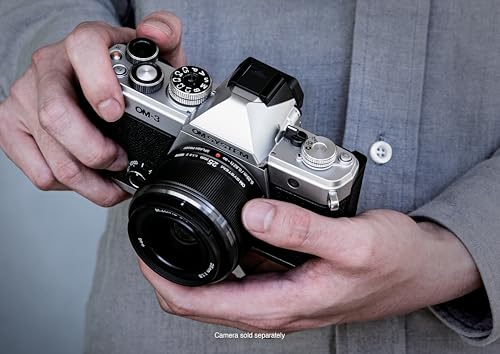 OM SYSTEM M.Zuiko Digital 25mm F1.8 II Lightweight Weather-Sealed Compact Lens with 9-Element and 7-Group Design (Micro Four Thirds)