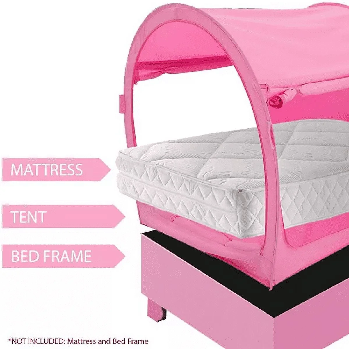 Pink Bed Tent, by Alvantor, Lightweight