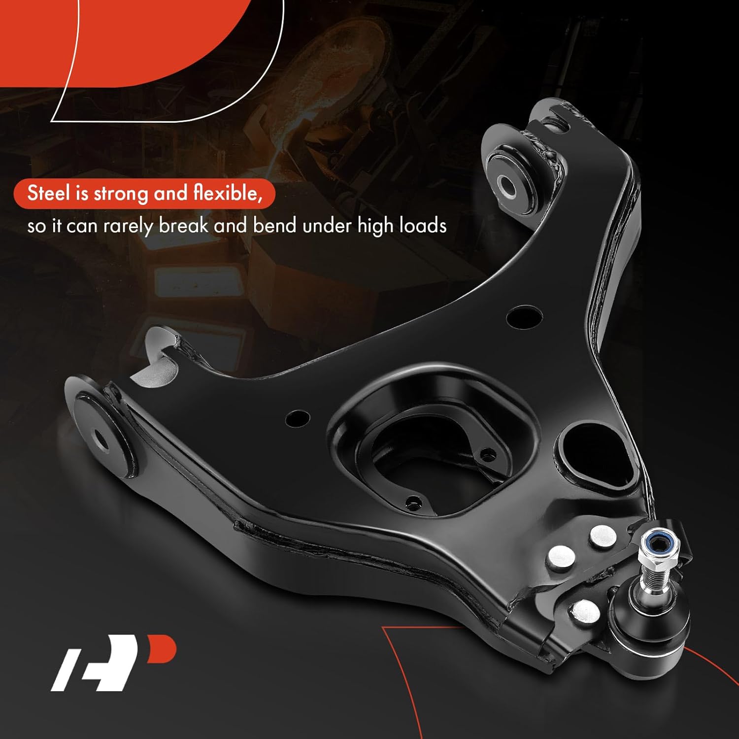A-Premium 12Pc Front End RWD Suspension Kit, Upper Lower Control Arm, Sway Bar Link, Inner Outer Tie Rod End, Steering Rack Boot
