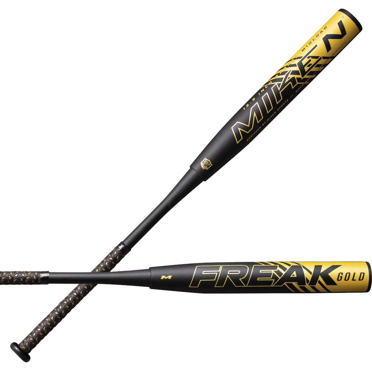 Miken Freak Gold Midload USA Slowpitch Softball Bat - Sports Supplies Online Store