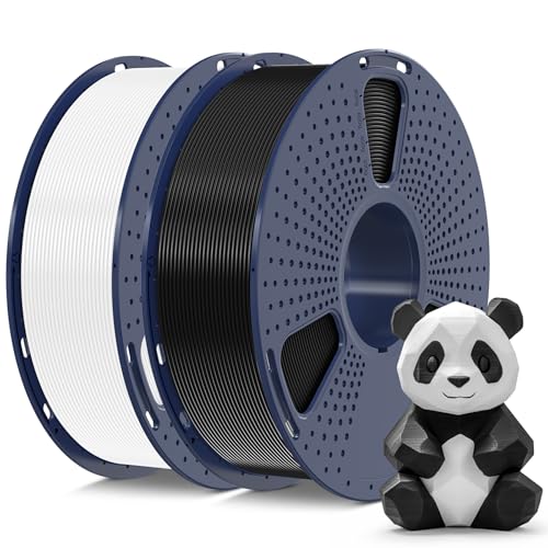 SUNLU 3D Printer Filament Bundle, PLA Plus Filament 10KG 1.75mm, Neatly Wound Filament for Most 3D Printer, 10 Colors, 1kg Spool