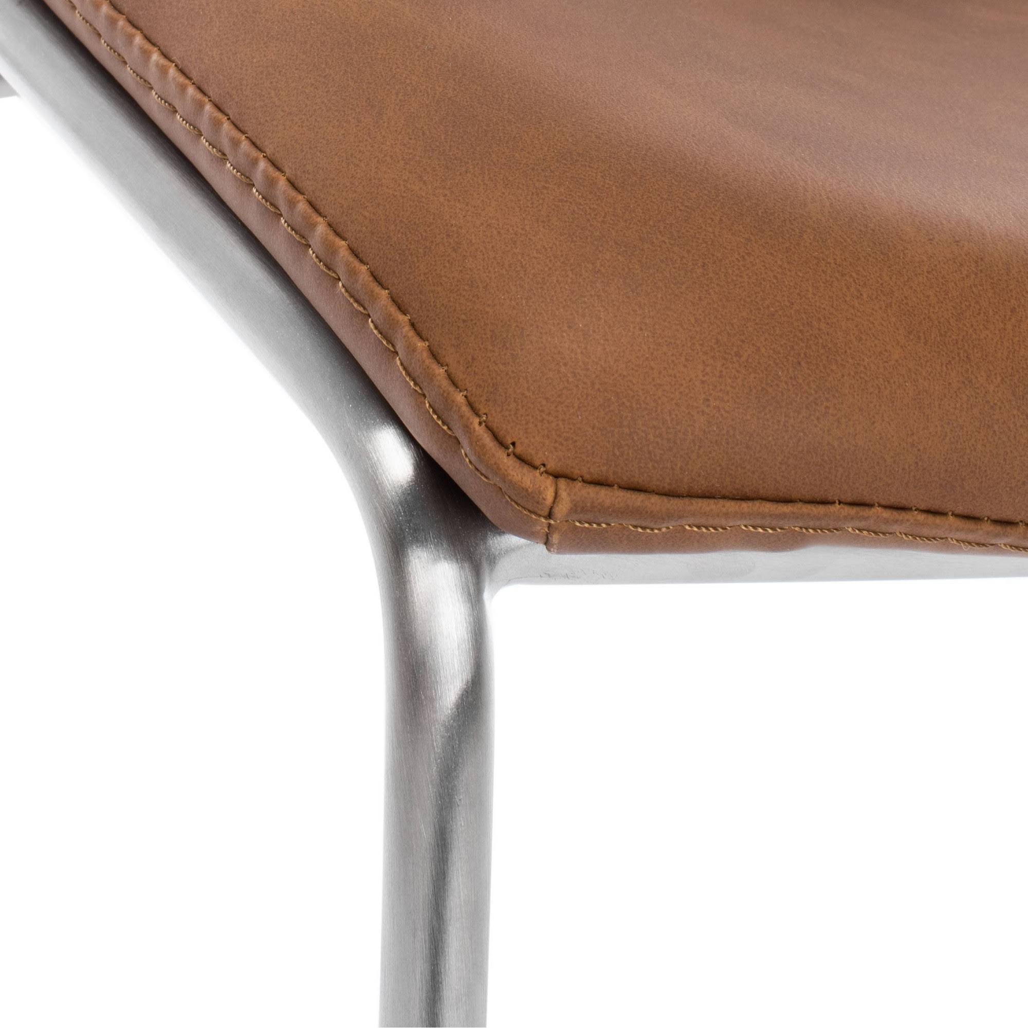Safavieh Alexis Mid-Century Counter Stool, Cigar Brown