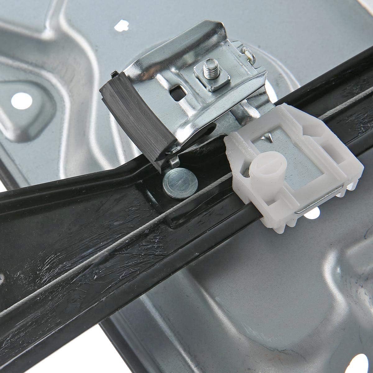 A-Premium Power Window Regulator without Motor Compatible with Volkswagen Beetle 1998-2010 Hatchback Front Passenger Side Pack of 2