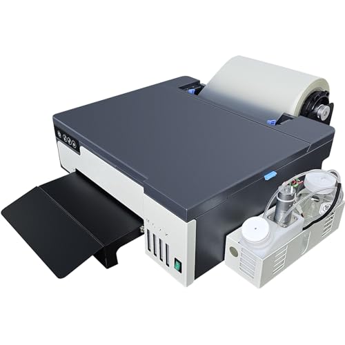 DTF Printer Machine - with XP600 Printhead, Faster Speed Higher Resolution 5760 * 1440dpi, T Shirt Printer DTF Transfer Machine with Roll Feeder