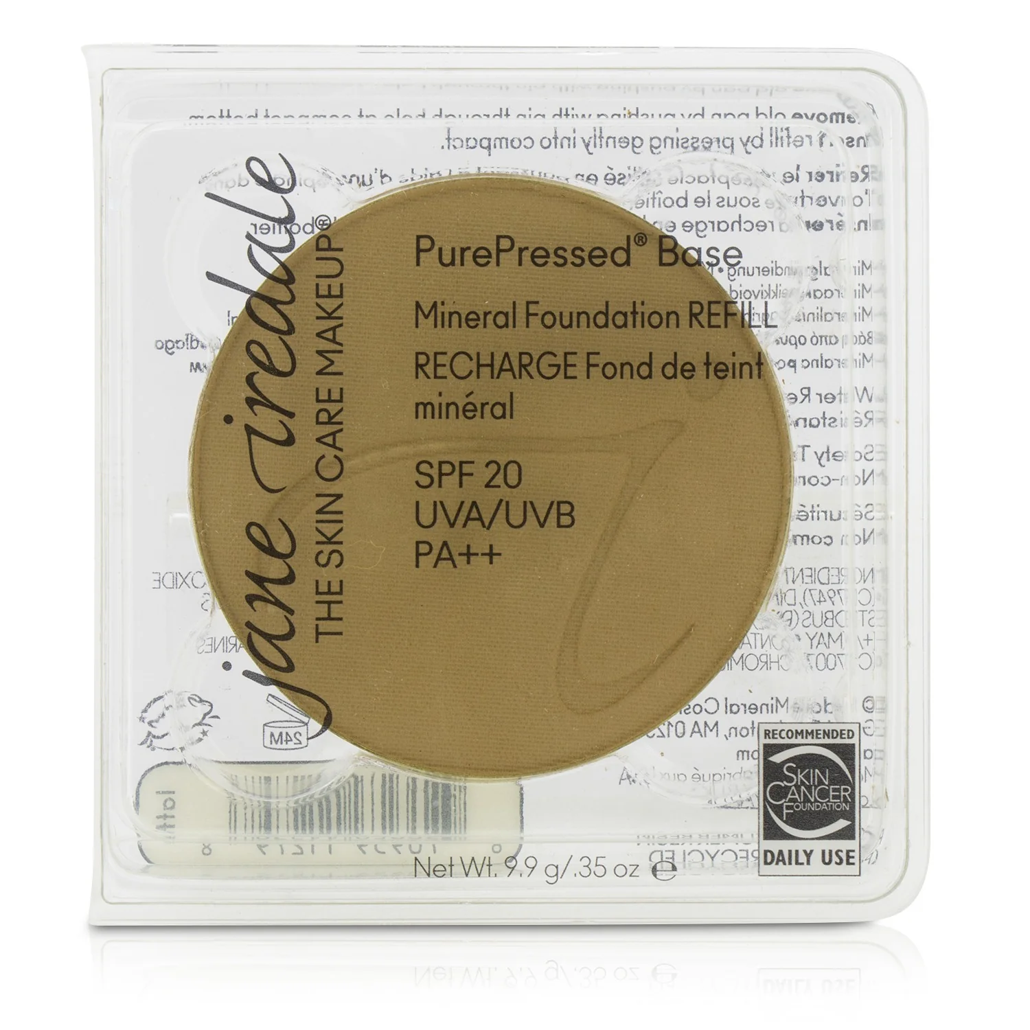 Jane Iredale PurePressed Base Mineral Foundation Refill SPF 20 - Bisque  9.9g/0.35oz