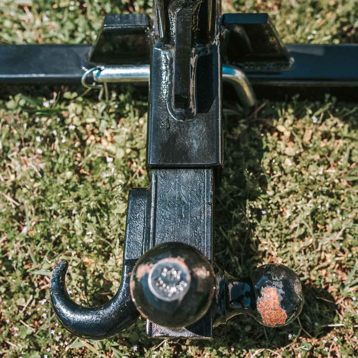 Titan Attachments 3 Point, Category 1 Tractor Drawbar Trailer Hitch Receiver Att