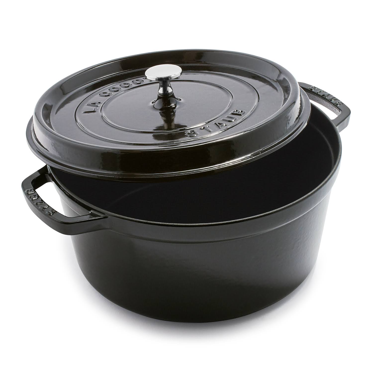 Staub Cast Iron 7 Quart Round Cocotte Grenadine