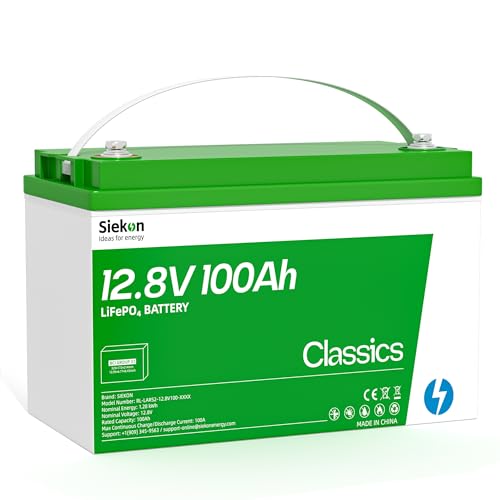Lithium LiFePO4 Deep Cycle Battery, Low-temp Protection, 4000-15000 Cycletimes, Perfect for Homeback up Power, Solar Power, Off-Grid