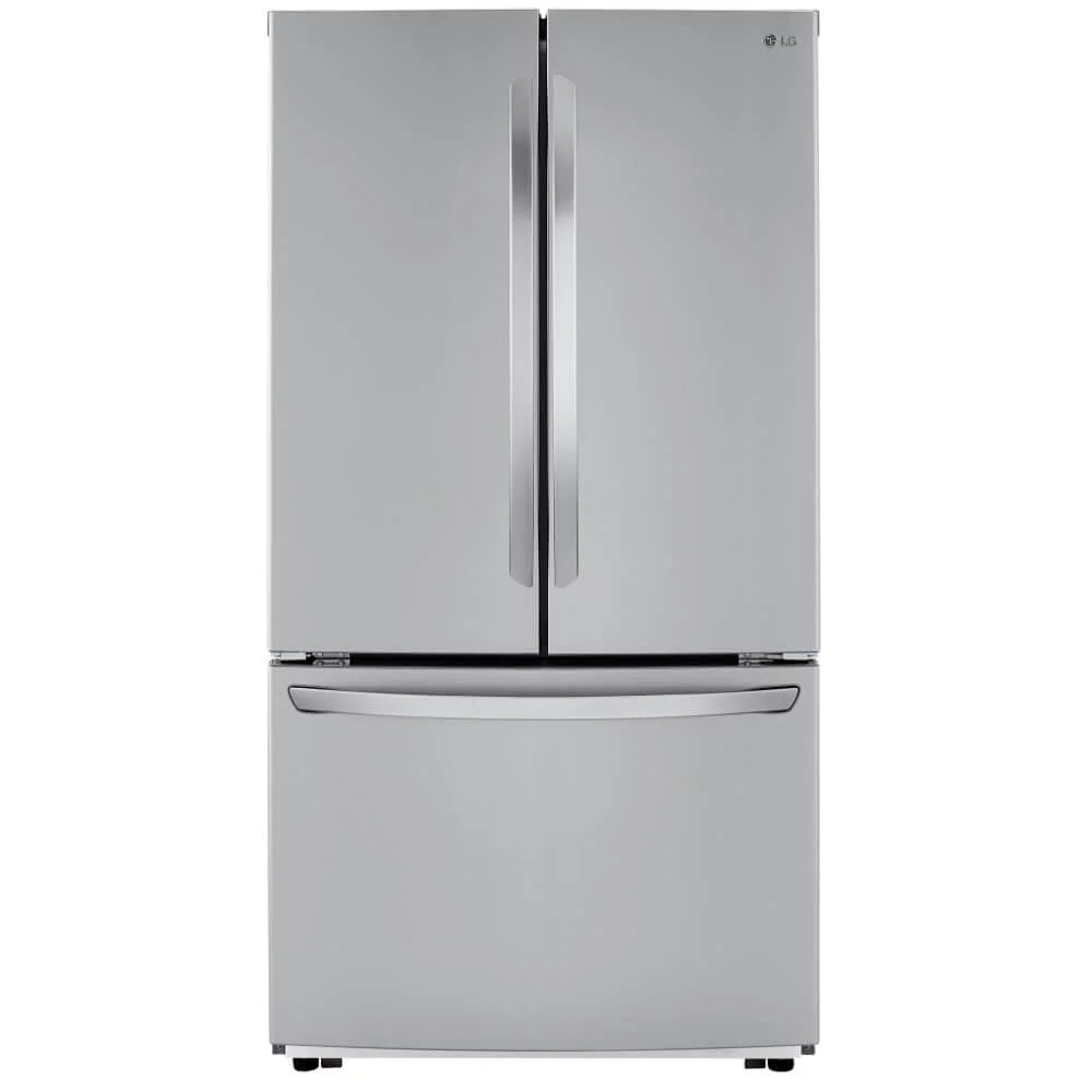 LG 23 cu.ft. Counter Depth French Door Refrigerator - Stainless Steel