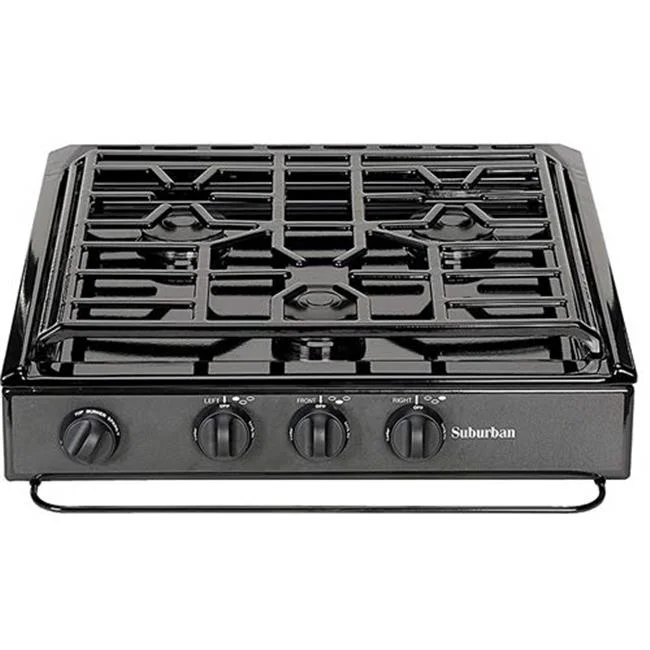 3600A 3 Burner Slide-in RV Cooktop Stove