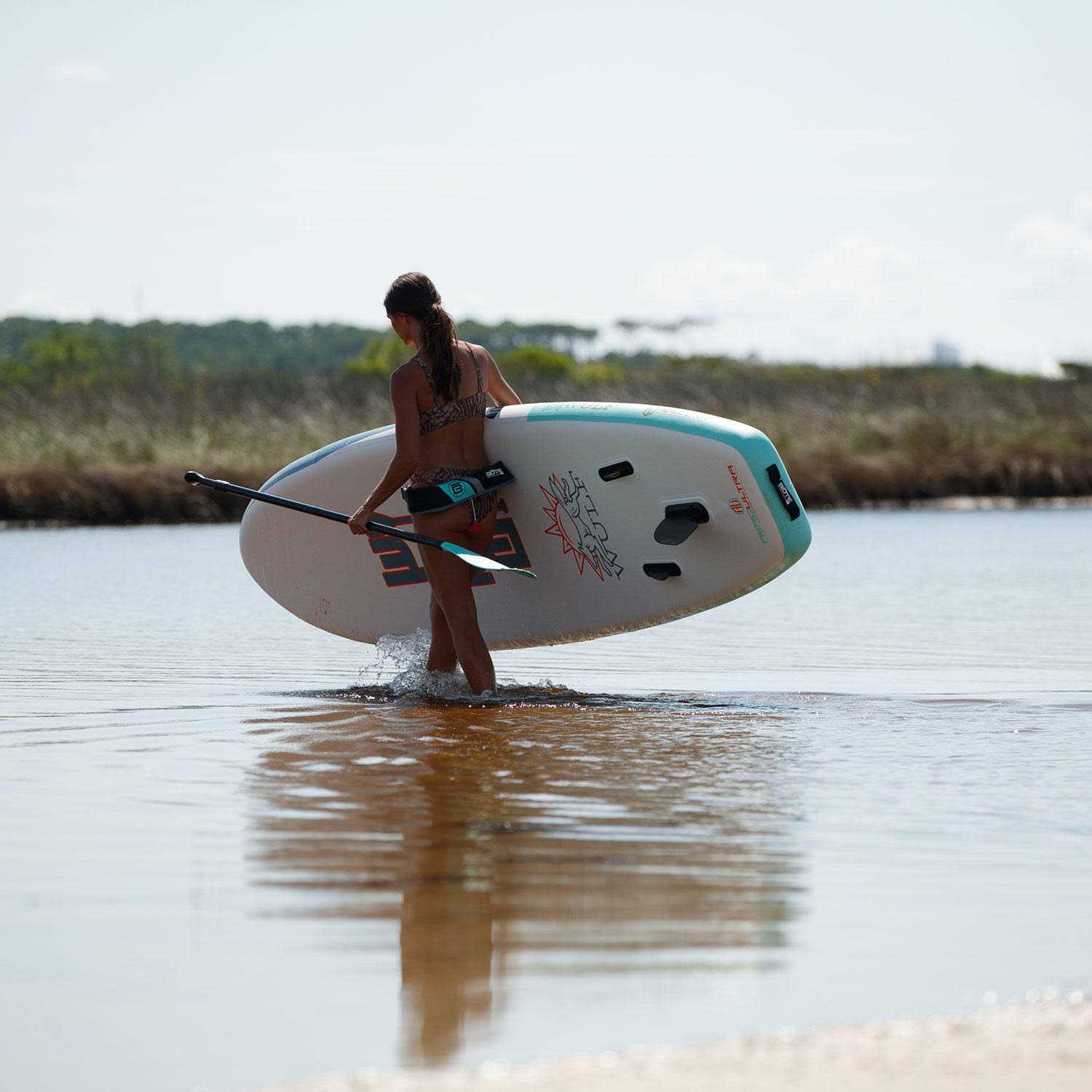 Bote Wulf Aero 10′4′′ Native Floral Inflatable Paddle Board - Sports Supplies Online Store