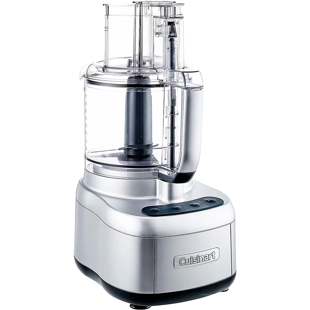 Cuisinart FP-11SV Elemental 11 Cup Food Processor, Silver Bundle with Deco Chef Gourmet 12 Piece Stainless Steel Knife Set with Storage Block
