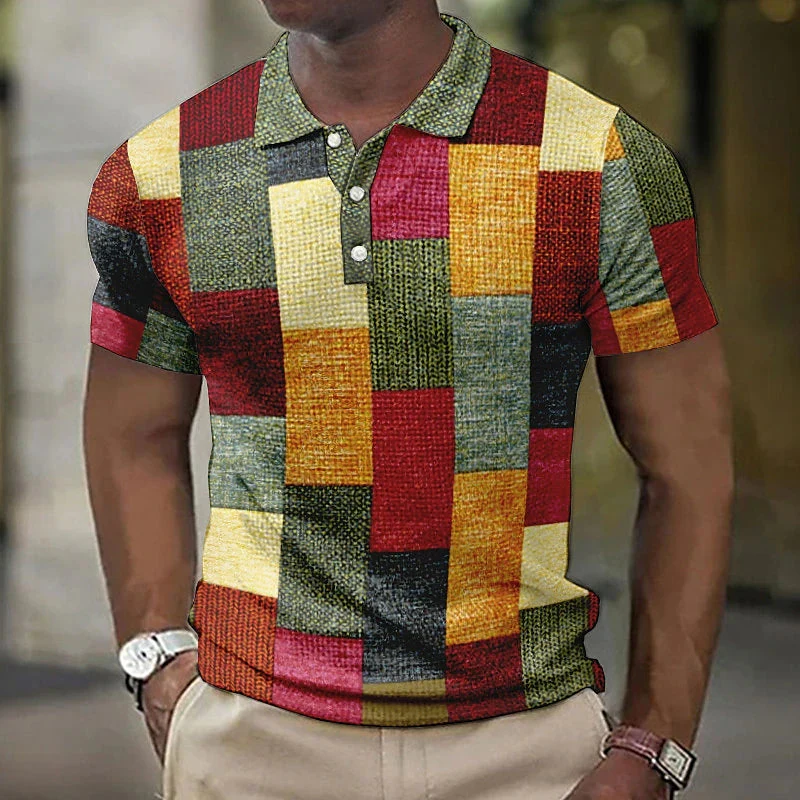 Raffaele | Stylish Colorblock Polo Shirt