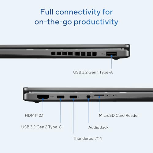 ASUS Vivobook 16 Flip Laptop, Copilot+ PC, 16” OLED 3K 120Hz Touch Display, Intel® Core™ Ultra 7 256V, Intel® Arc™ Graphics, 16GB Memory, 512GB SSD