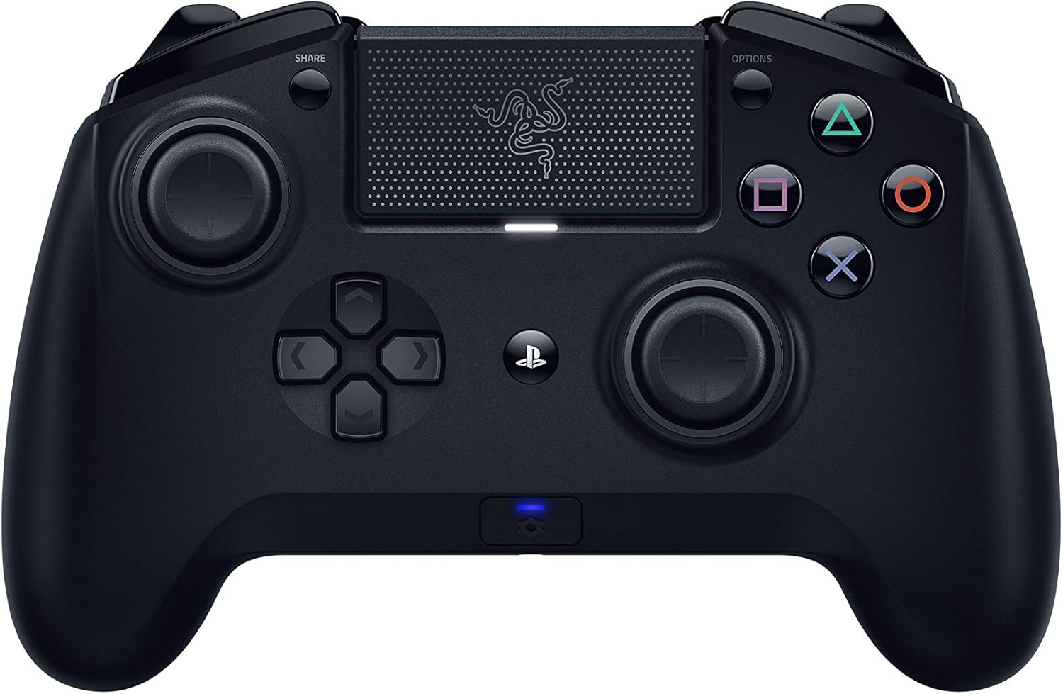 Razer Raiju Tournament Edition (2019) - Wireless and Wired Gaming Controller for PS4 + PC (Wired and Wireless Bluetooth Controller, Action Buttons