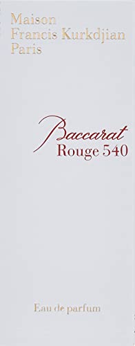 Maison Francis Kurkdjian Baccarat Rouge 540 Eau De Parfum Spray, 2.3 Fl Oz