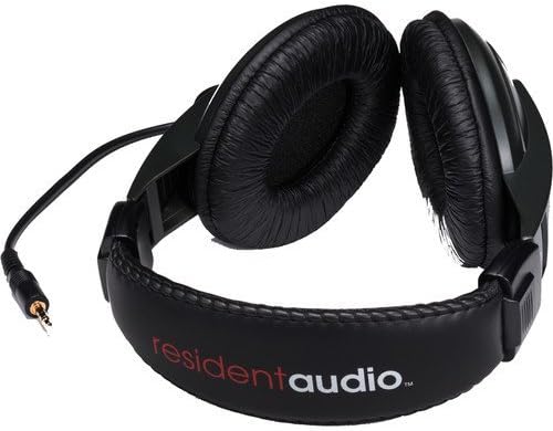 Hercules Universal DJ Bluetooth DJ Software Controller with R100 Stereo Headphones & Mini Male to Stereo Mini Male Cable (Black) 3'