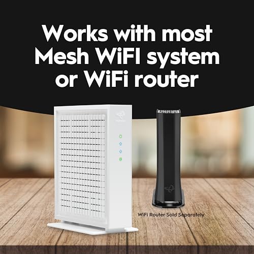 Hitron CODA56 Multi-Gigabit DOCSIS 3.1 Modem | 2.5 Gbps Max Internet Speeds | Certified with Xfinity, Charter Spectrum