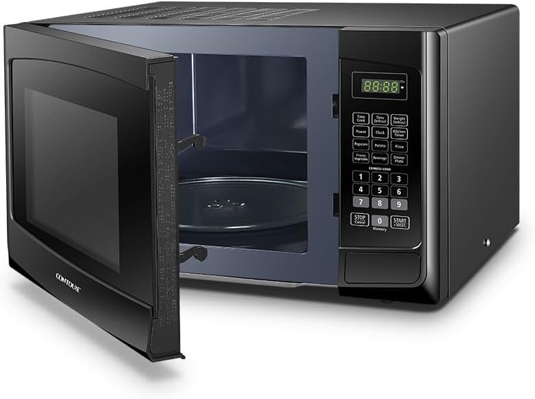 RV Built-In Microwave Oven | Perfect RV Replacement | 900W Power, 10 Power Levels | Easy-Clean Interior | LED Display | Quick-Cook Settings | RV-980B