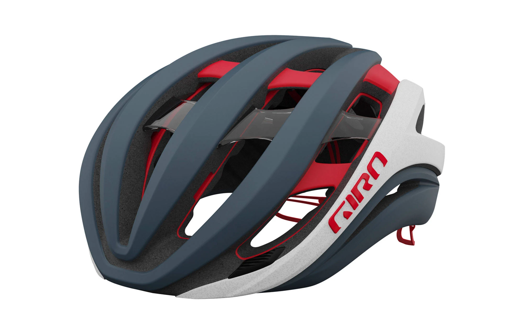 Giro Aether Spherical Helmet SM Matte Portaro Grey/White/Red