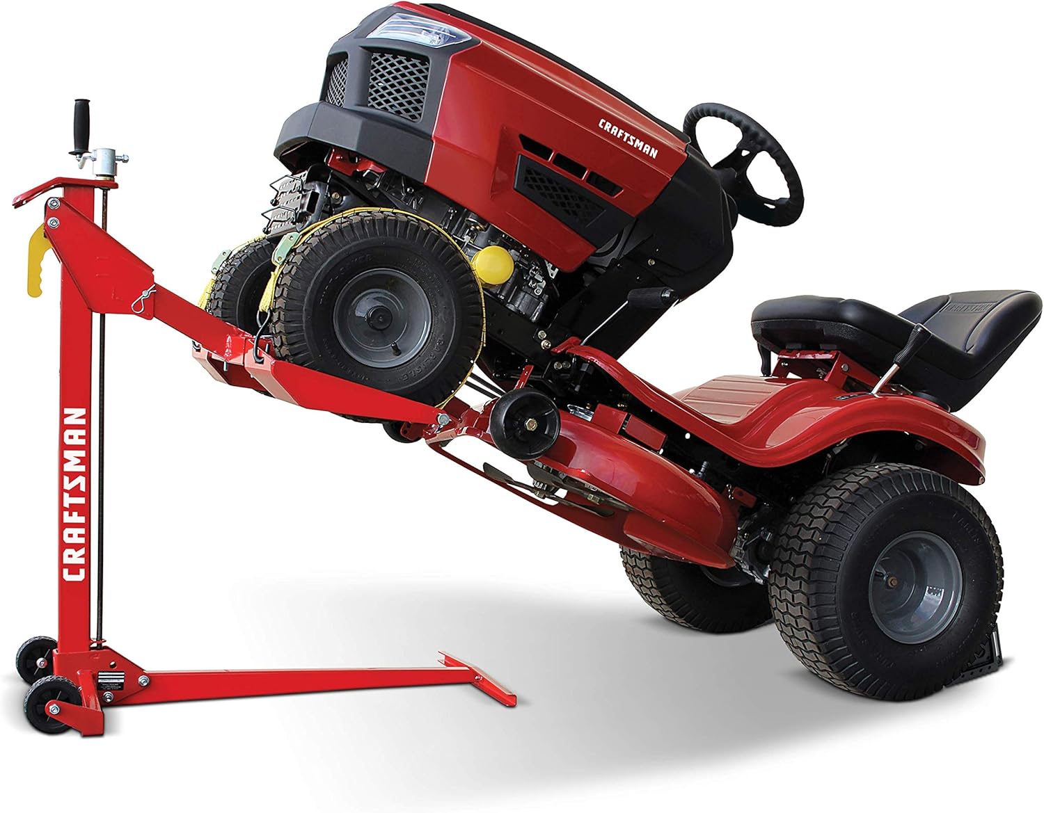 MoJack Craftsman 45099 Lift-500lb Lifting Capacity, Fits Most Residential and Zero Turn Riding Lawn, Folds Flat for Easy Storage