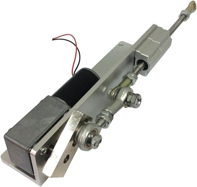 BEMONOC DIY Reciprocating Cycle Linear Actuator with DC Gear Motor 24 Volt Stroke 70mm Adjustable 160rpm Speed Optional for DIY Design