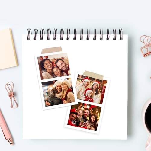 KODAK Mini Shot 3 Retro 4PASS 2-in-1 Instant Digital Camera and Photo Printer (3x3 inches) + 60 Sheets Cartridge Bundle, White
