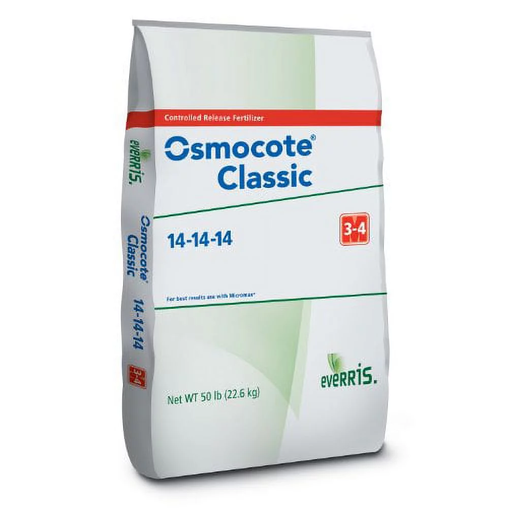 ICL Specialty Fertilizers Osmocote Classic 3-4 Month Fertilizer, 50 Pounds