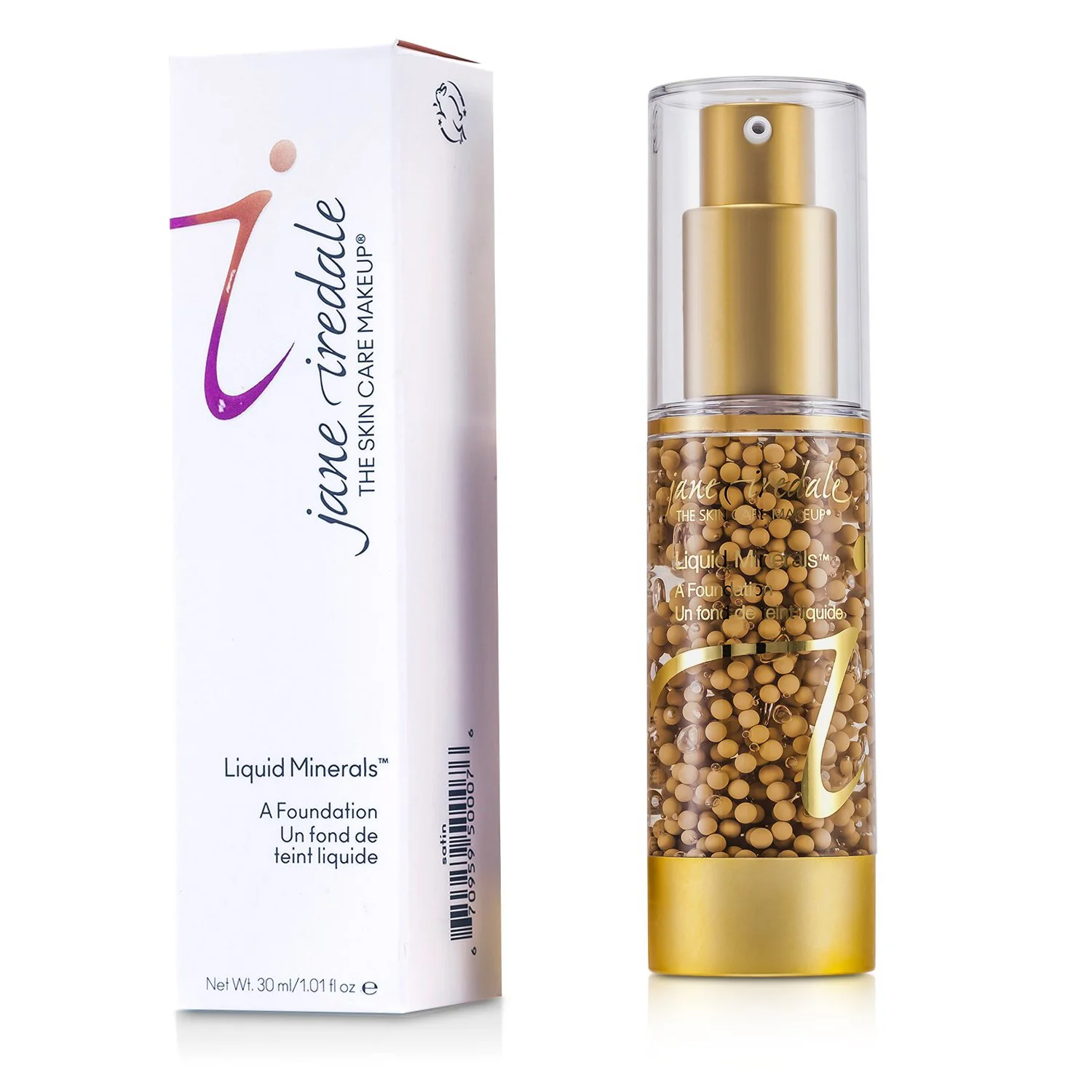Jane Iredale Liquid Mineral A Foundation - Warm Silk  30ml/1.01oz