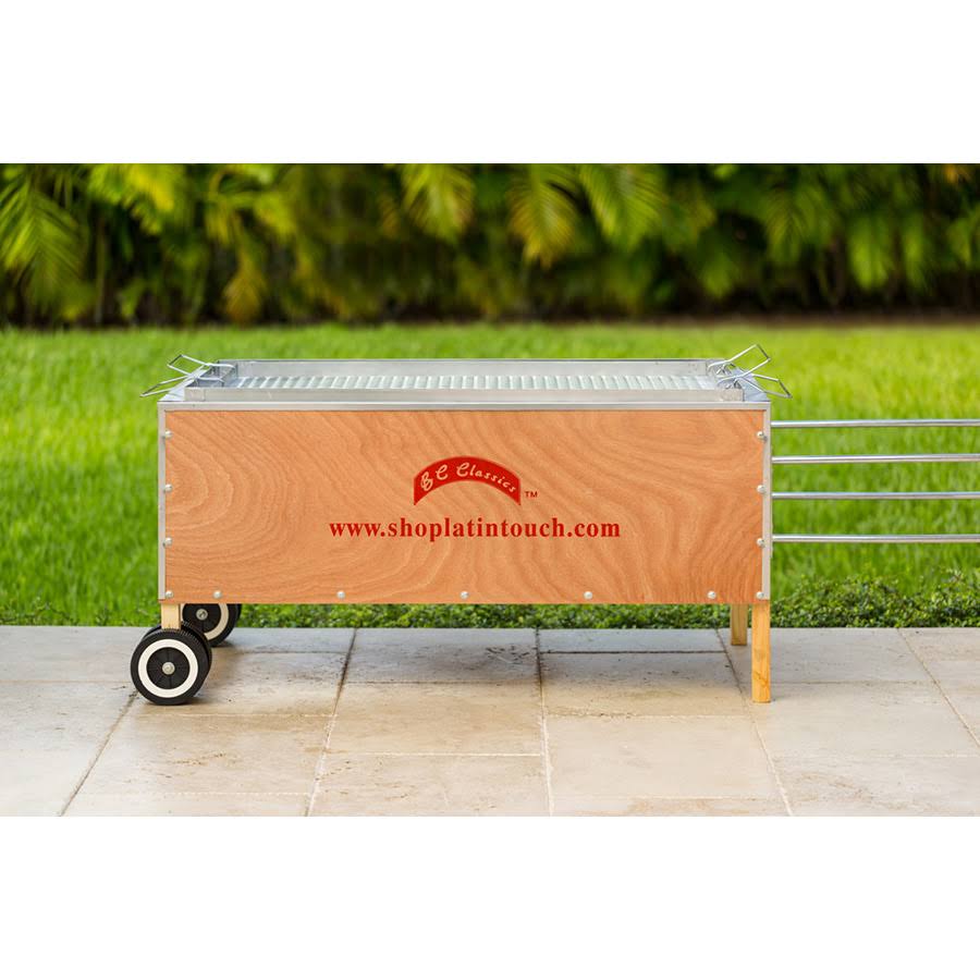 BBQ Barbecue Caja China Style Pig Lamb Roasting Box Slow Cooker 100 lb