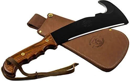 Woodman&s Pal 2.0 - Multi-Use Axe Machete with Sheath - Survival Machete Ideal for Camping, Fishing, Hunting, Bushcraft - Perfec