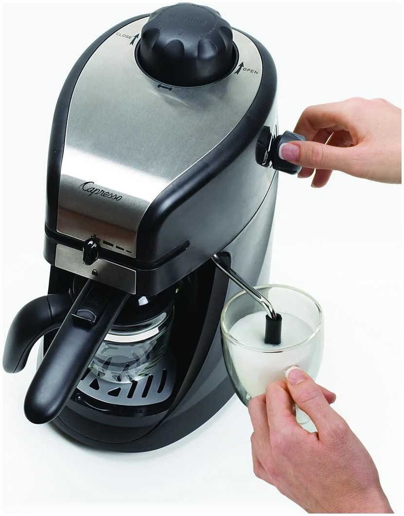 Capresso Steam Pro 4-Cup Espresso & Cappuccino Machine