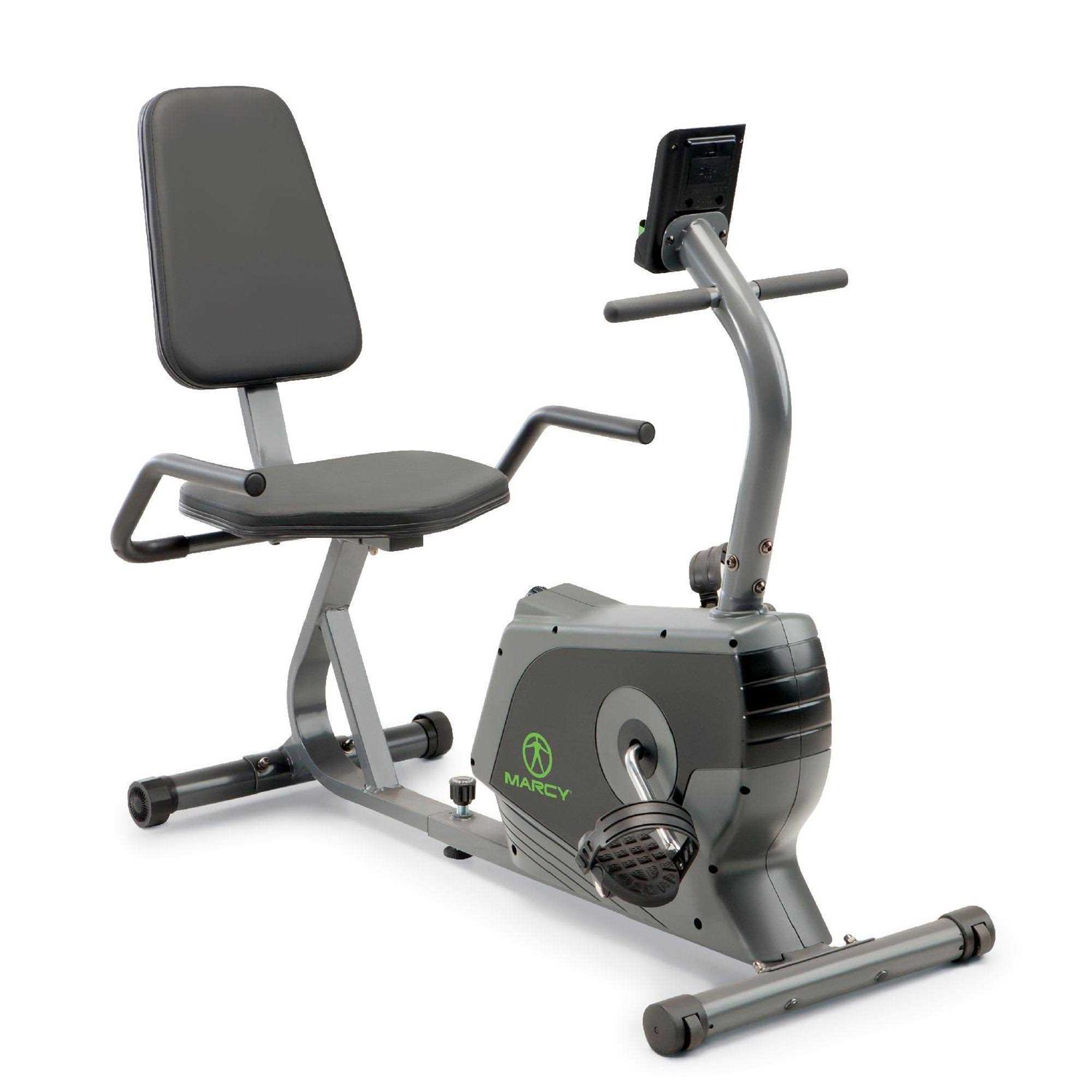 Marcy Magnetic Recumbent Exercise Bike NS-1206R - Sports Supplies Online Store