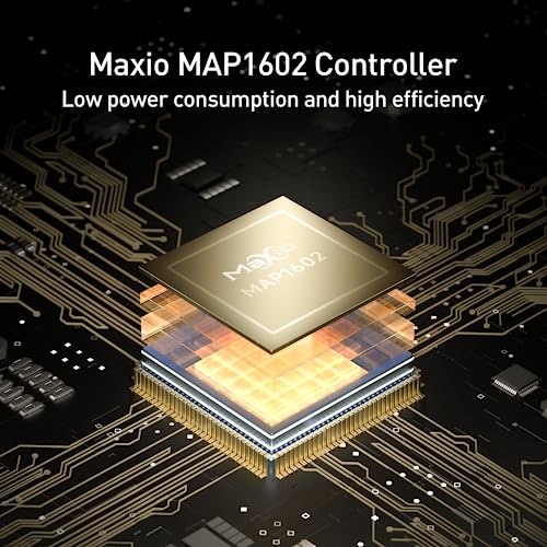 MOVE SPEED HB7450 2TB SSD for PS5 with Heatsink TLC NAND, PCIe 4.0 NVMe M.2 Internal Solid State Drive - Up to 7450MB/s