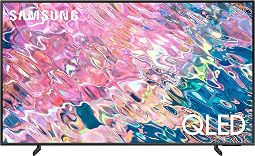 SAMSUNG QLED Q60B Series - 4K UHD Dual LED Quantum HDR Smart TV with Alexa Built-in (QN50Q60BAFXZA, 2022 Model) - Smart Home Appliances