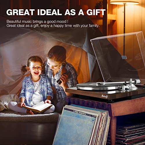 Turntables Belt-Drive Record Player with Wireless Output Connectivity
