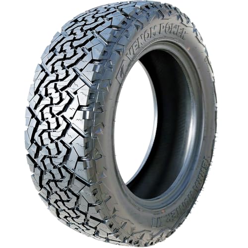 Venom Power Terra Hunter X/T XT All-Terrain Mud Light Truck Radial Tire-37X13.50R20LT 37X13.50X20 37X13.50-20 127Q Load Range E LRE 10-Ply BSW Black